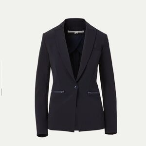 Veronica Beard Scuba Blazer - Navy & New w/tags